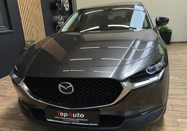 Mazda CX-30 cena 129900 przebieg: 4000, rok produkcji 2023 z Hel małe 631